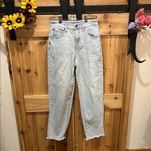 Volcom Light Blue HiRise Straight Leg Jeans - See description